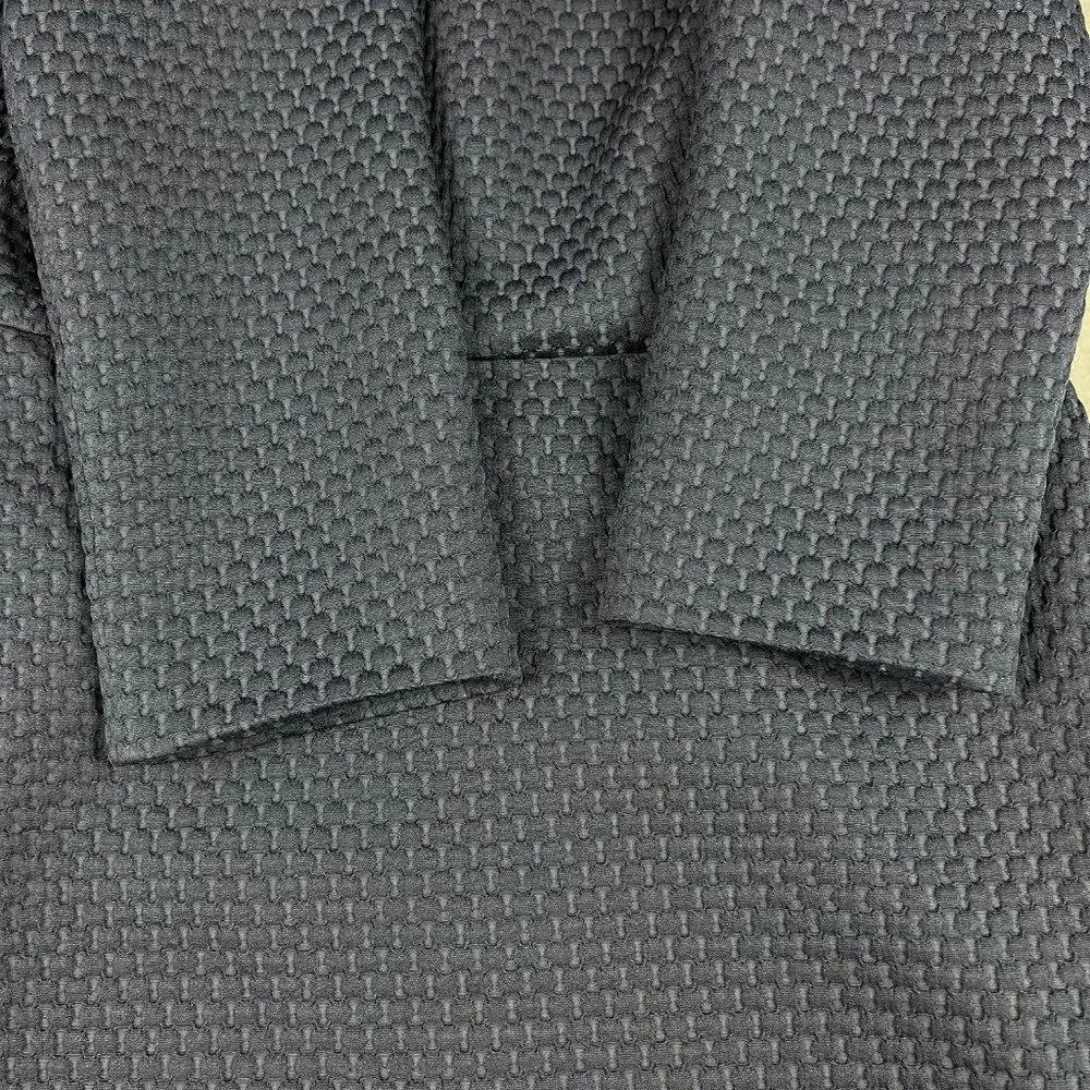 J Crew Sheath Dress Women 4 Navy Blue Work Portfolio Office Matelasse Workwear - Picture 8 of 12